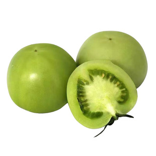 山西青番茄新鲜应季新鲜青西红柿未成熟生蕃茄蔬菜炒着吃更美味