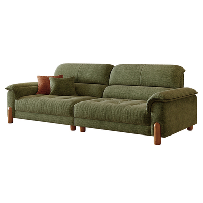 拉芙菲/LFF云舒原木风布艺沙发