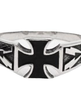 FF假朋友钛钢暗黑不掉色戒指