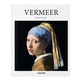 Taschen出版【Basic Art 基础艺术系列】/上海菲菲/原版图书 Vermeer 约翰内斯 维米尔 风俗绘画 荷兰画派 画家原版 戴珍珠耳环的