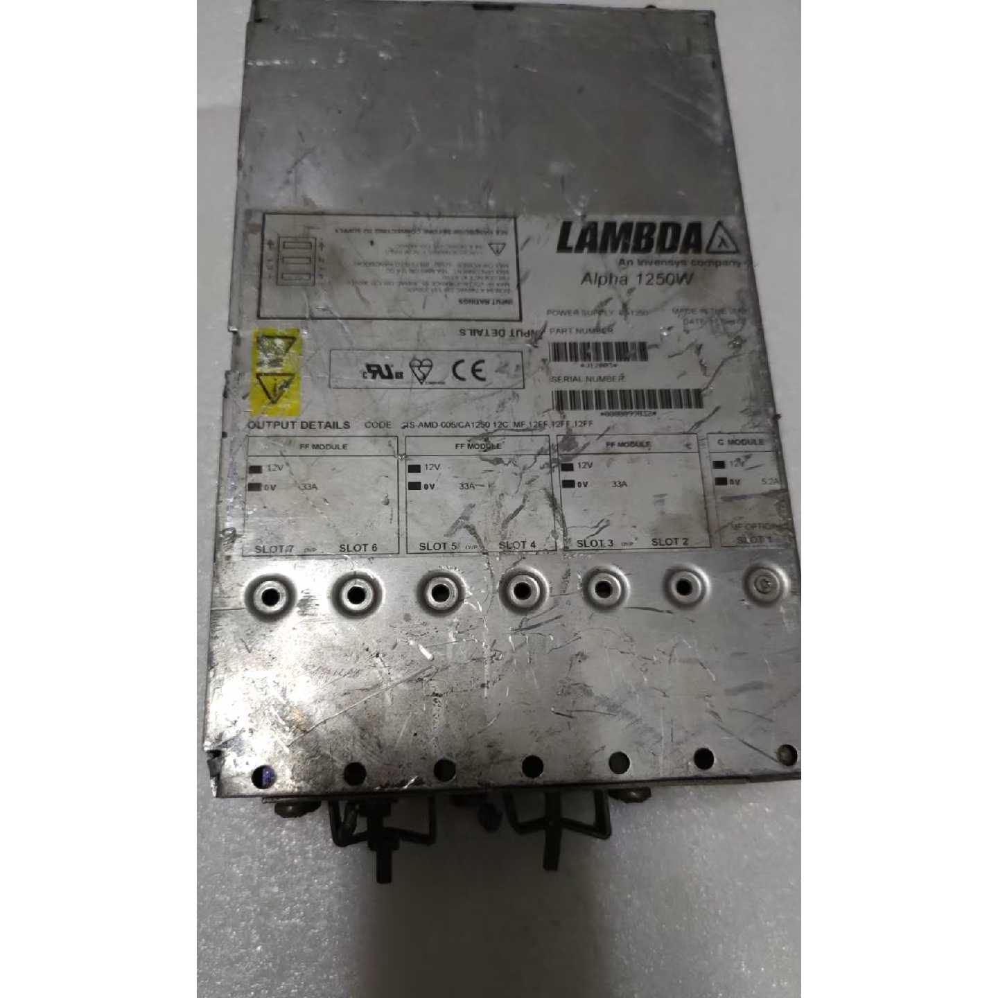非标价LAMBDAAlpha1250W电源外观成色如图功能议价