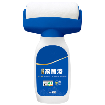 墙面涂鸦发霉发黄脏污覆盖小滚刷