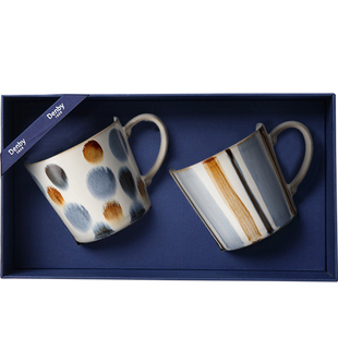 【新婚礼物】denby丹碧马克杯水杯陶瓷杯子咖啡杯情侣对杯礼盒