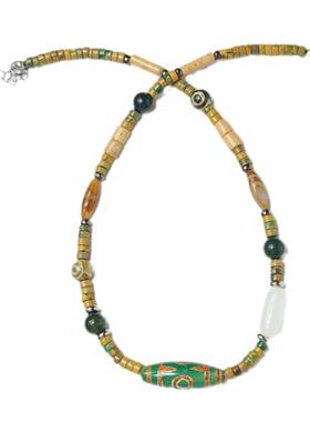 奇妙山海原创藏式天然石项链