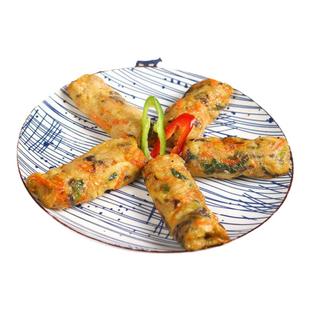 加藤利广式茶楼鸡丝腐皮卷鲜腐竹豆皮点心微波蒸煎半成品速食商用