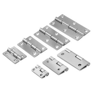 不锈钢合页加厚折叠迷你1.5寸2寸3寸小柜门活页平开铰链荷叶五金