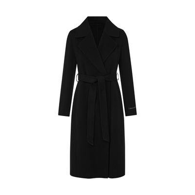 【祝绪丹同款】绵羊毛毛呢外套