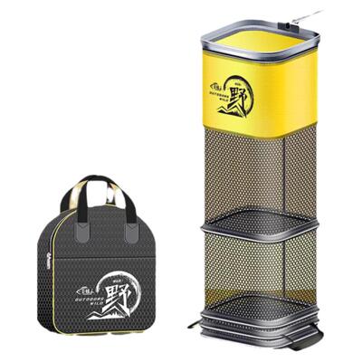 渔战将渔具防挂活鱼袋鱼网兜