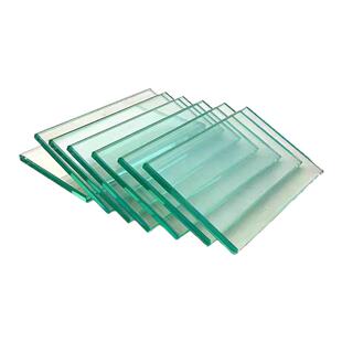 消防检验报告厂家直销单片高应力铯钾防火玻璃挡烟垂壁无框门隔断