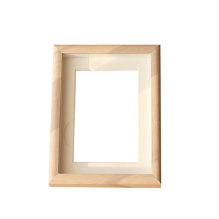 创意三连框相框组合照片挂墙卡纸6寸7寸长方形画框装饰相架洗照片