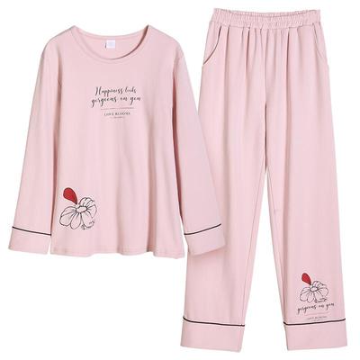 女款纯棉春秋2025新款睡衣可外穿