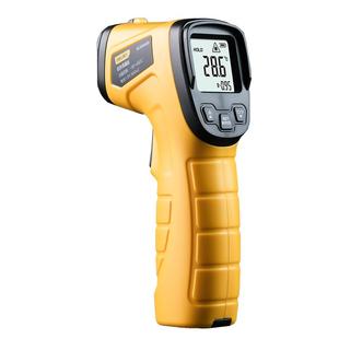 得力工业用测温枪红外线测温仪手持式高精度大量程商用油温枪厨房