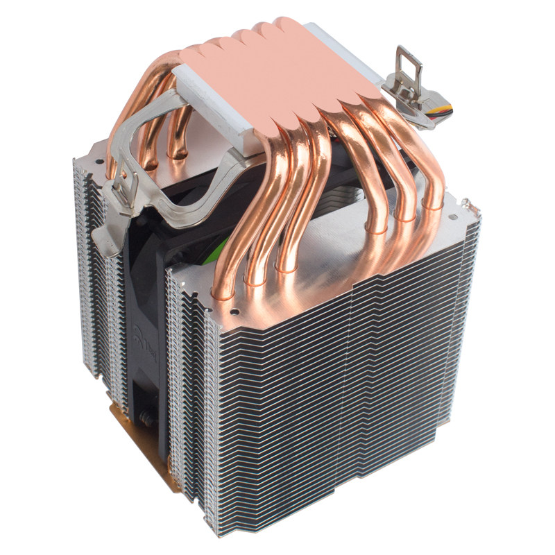 6铜管CPU散热器静音i3i5i7i9i10兼容多平台台式机电脑CPU风扇2011