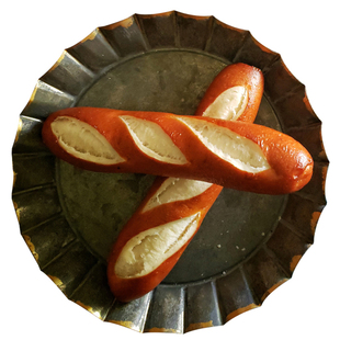 清晨里 德式普雷结碱水面包Pretzel全麦无油无蔗糖低g卡健身代餐