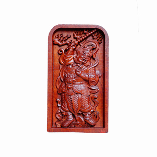 天然雷击木枣木五雷令牌吊坠挂件朱砂五雷号令牌平安随身车挂挂坠