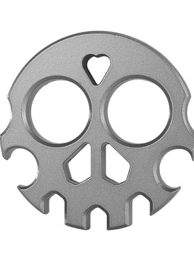 锌合金加厚指虎户外多功能车载破窗器家用开瓶器野营随身防身用品