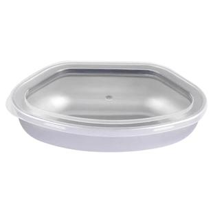 德国316不锈钢分隔扇形蒸盘蒸格电饭煲蒸米饭菜神器家用通用蒸碗