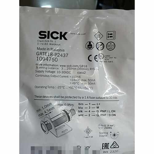 西克传感器GRTE18-P2437，马来询价