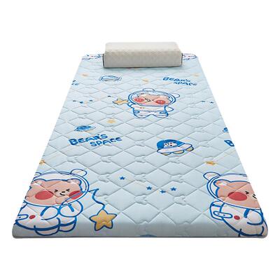 优质纤维棉填充针织棉儿童床垫