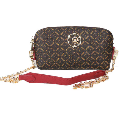 沙驰多功能印花手拿包