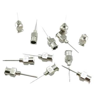 武藏全金属磨尖点胶针头锥形倒角高精密锥度不锈钢针咀18-34G直销