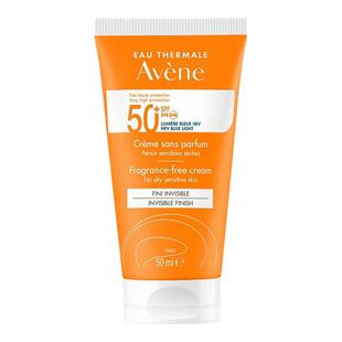 欧洲直邮Avene雅漾清爽倍护防晒霜50ml无香版质地轻柔SPF50+正品