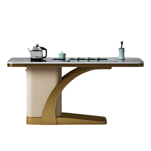 Mobeier 小型泡茶桌书桌一体两用轻奢现代高级感家用阳台喝茶台椅