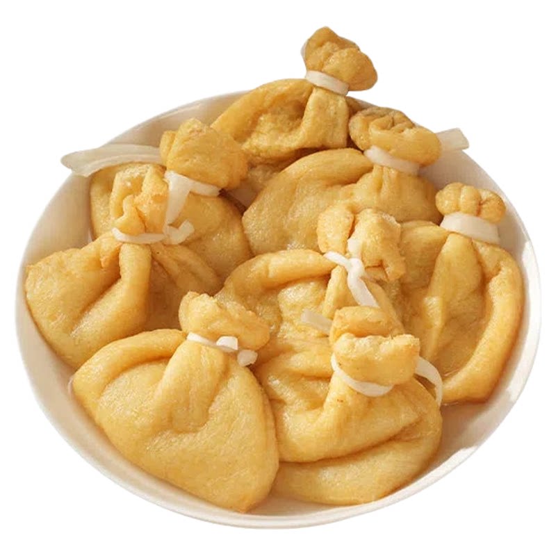 海欣芝士年糕福袋日式关东煮食材鱼籽福袋包糯米包芝士包火锅丸子