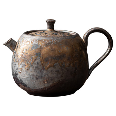 家用茶室茶壶皆茶事鎏金
