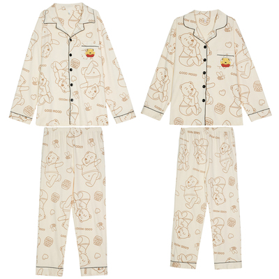 2025新款秋冬季睡衣情侣装纯棉布料100全棉长袖加厚家居服秋冬款