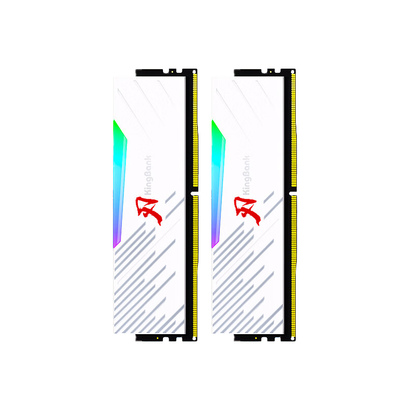 金百達DDR5國產(chǎn)內(nèi)存條32G星刃C28銀爵16Gx2/6000/7200/8000頻率