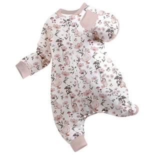 【李佳琦新年童装专场】ibaby恒温婴儿睡袋羊毛夹棉秋冬厚抑菌