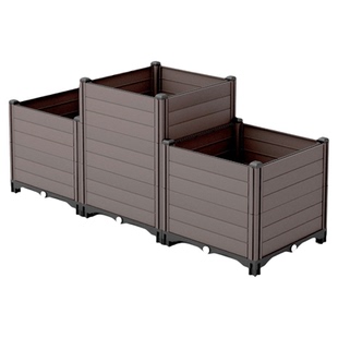 种菜专用箱阳台种植箱户外庭院花箱方形大号树脂特大花盆塑料家用