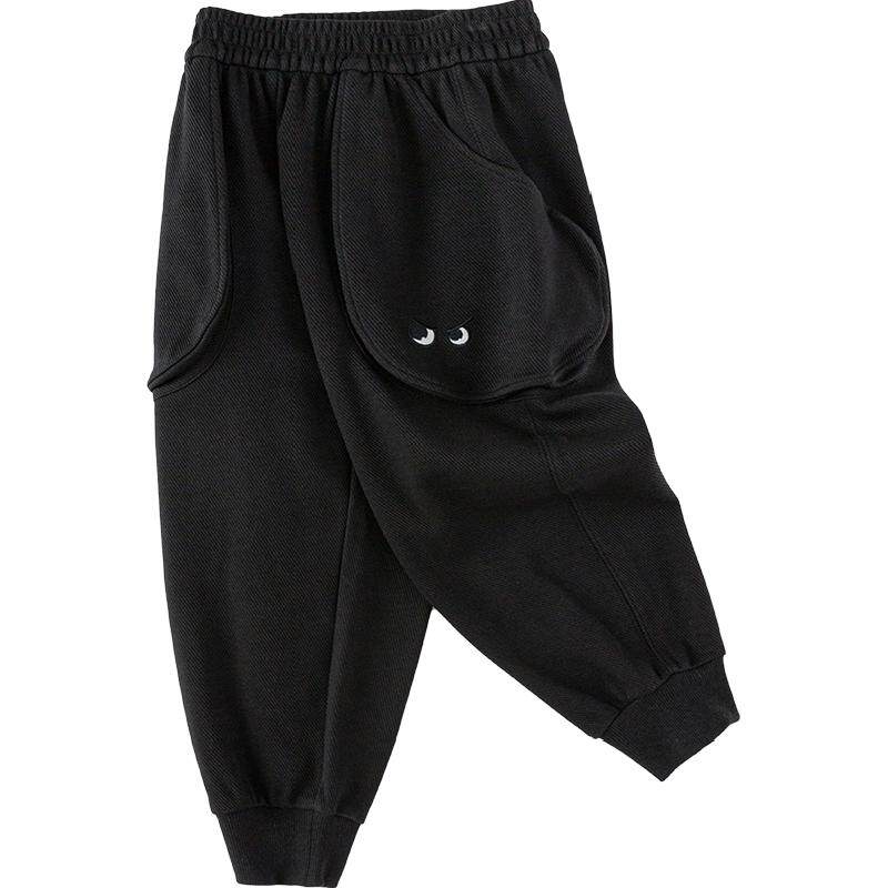 巴拉巴拉童装儿童长裤男童束脚裤子2026春装百搭休闲裤小童运动潮