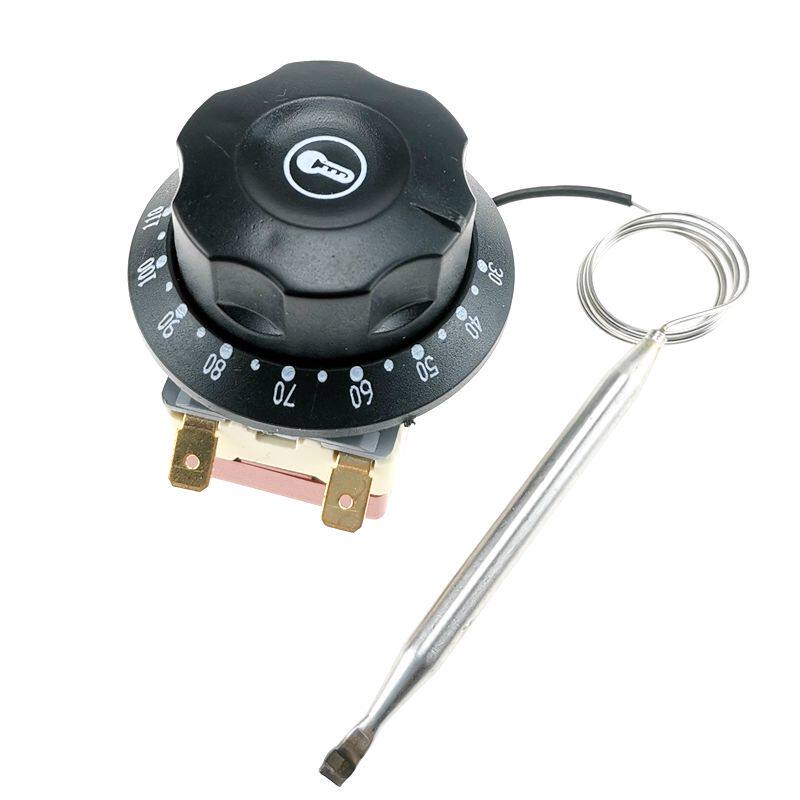 30-110度50-300度电烤箱油炸炉旋钮温控器 面汤锅温控开关220V25A