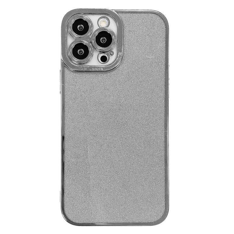 苹果16/11/12/13/14/15promax手机壳iphone6s/7/8plus猫眼镜头闪粉xsmax简约xr女