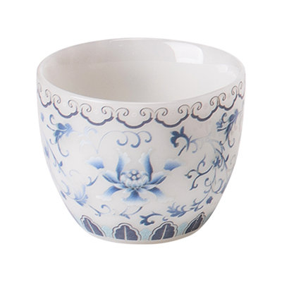 璞玉蔓莲华缠枝莲防烫品茗杯