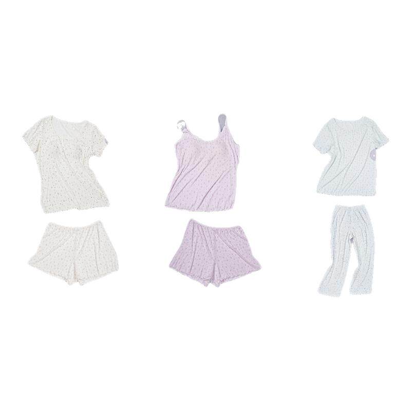 刘雯同款|ubras呼呼睡衣深睡碎花家居服套装女士2026年新款春夏季