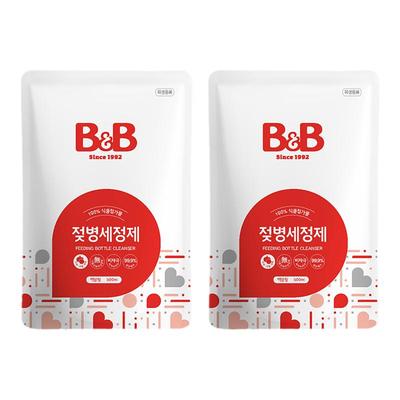 保宁米迪恩必恩贝奶瓶清洗剂温和灭菌全家可用500ml液体型补充装2