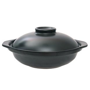 电磁炉燃气专用砂锅商用小火锅干锅浅锅陶瓷大耐高温炖锅家用沙锅