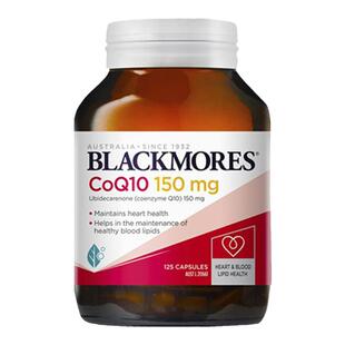 澳大利亚直邮Blackmores澳佳宝辅酶Q10心血管健康30粒/90粒/125粒