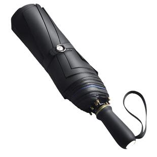 PEJAFAN雨伞双人防风雨伞手动折叠男士女大号晴雨两用太阳伞学生