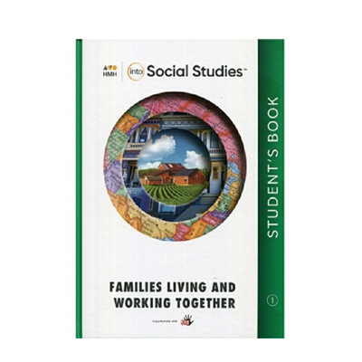 特价 HMH 18 INTL INTO SS HDCVR SE COMB G1 英文 Social Studies: Families Living And Working Together: Student's Book 1