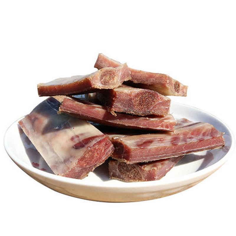 信阳腊排河南特产农家自制咸香风干排骨特色腊味500g酒店食材腊肉