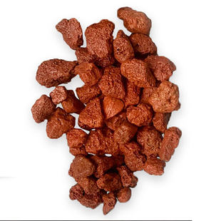 火山石鱼缸底部砂石大块龟缸专用古法养鱼滤材火山岩颗粒造景装饰