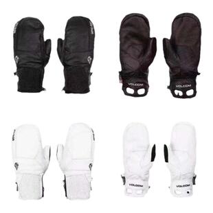 雪落公园现货新款Volcom钻石手套GORE-TEX高端款滑雪防水透气保暖