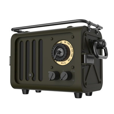 猫王妙播全金属户外无线收音蓝牙