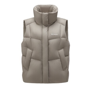 坦博尔羽绒服马甲女款秋冬季2025新款时尚休闲百搭保暖背心外套