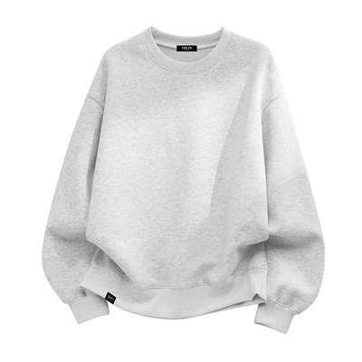 it：fivecm红色圆领基础款卫衣