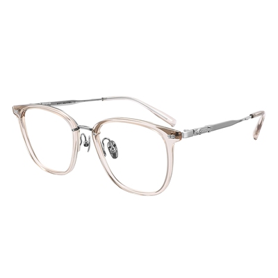 木九十方圆形框近视眼镜素颜镜